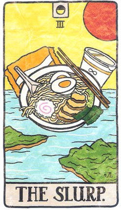 Food Fortunes. A Deck of Dinner Divination